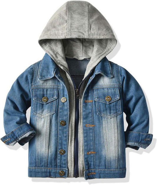 Kids Toddler Button down Jeans Jacket